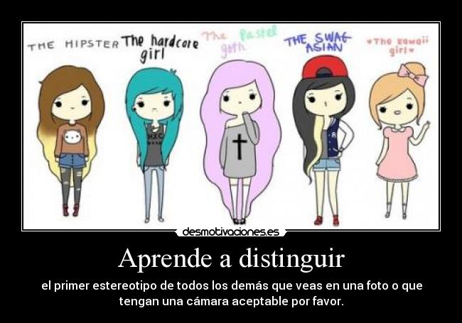 Aprende a distinguir - 
