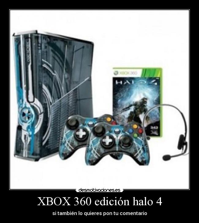 XBOX 360 edición halo 4 - 