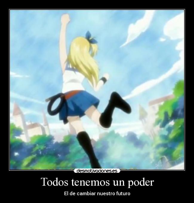 carteles lucy heartfilia olvidoolvido ayee desmotivaciones