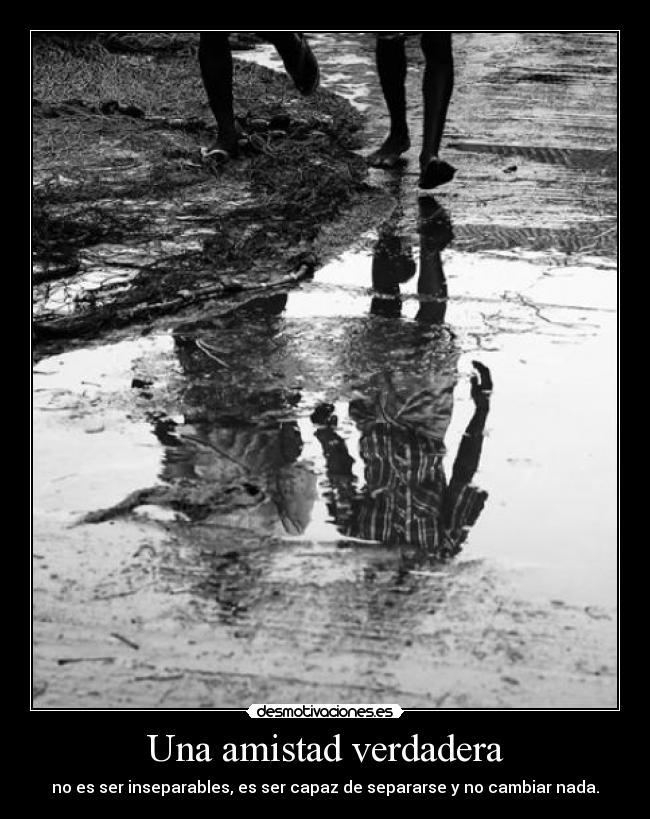 Una amistad verdadera - 