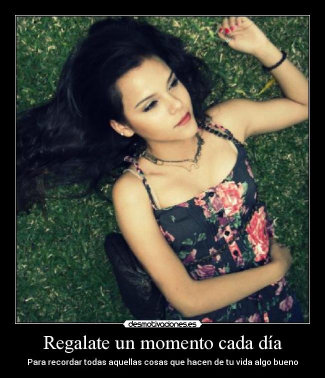 Regalate un momento cada día - 