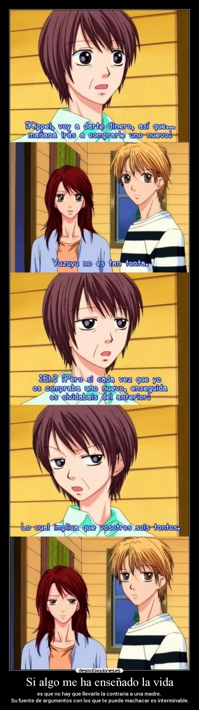 Si algo me ha enseñado la vida -