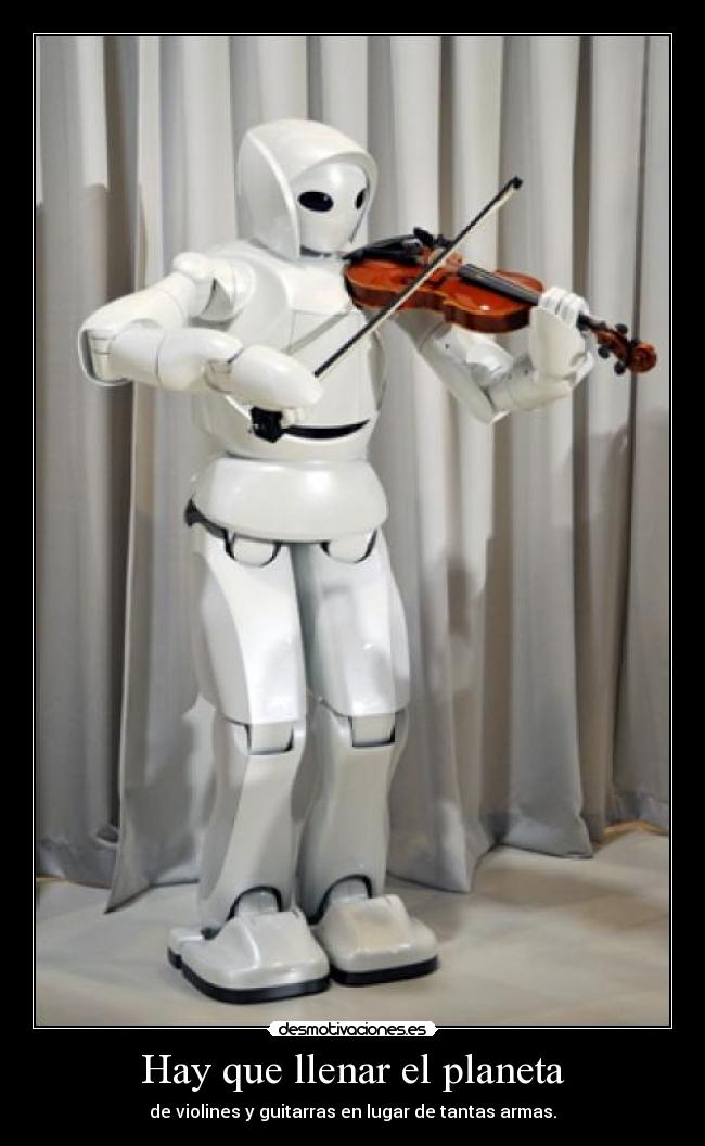 Hay que llenar el planeta -