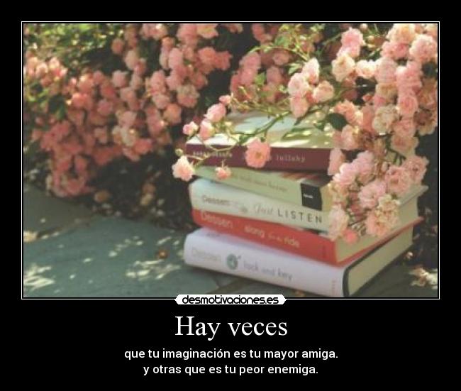 Hay veces -