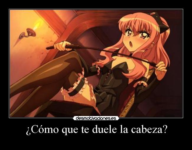 carteles gaararafez harukaze anime manga zero tsukaima louisse desmotivaciones