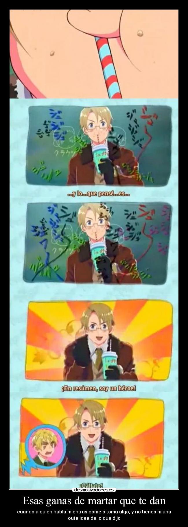 Esas ganas de martar que te dan -