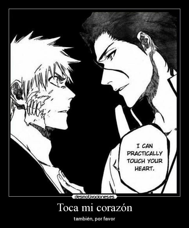 Toca mi corazón - también, por favor