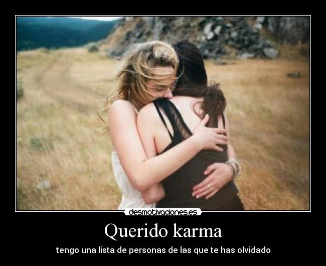 Querido karma - 