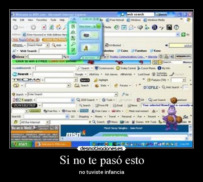 Si no te pasó esto - no tuviste infancia