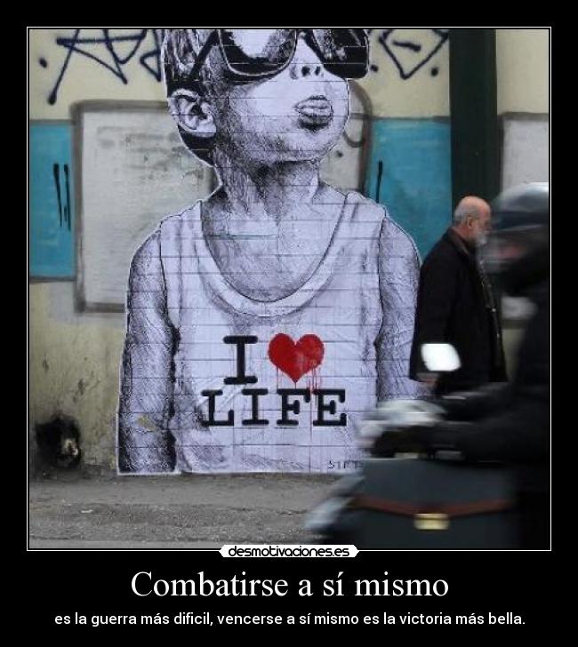 Combatirse a sí mismo -
