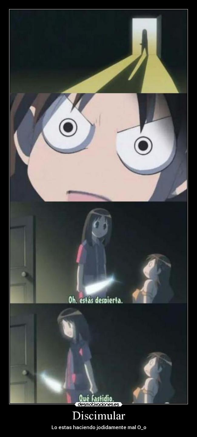 carteles anime otaku manga japon azumanga daioh clanbloodlovers escena desmotivaciones