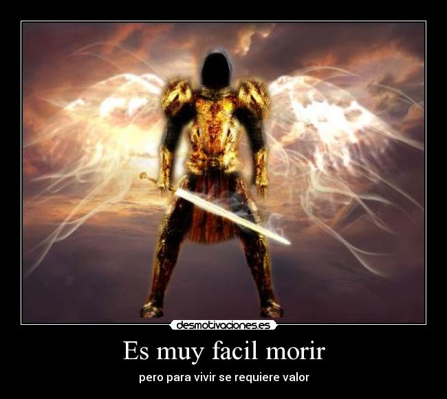 Es muy facil morir -