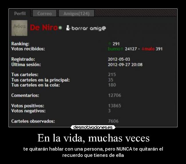 En la vida, muchas veces - 