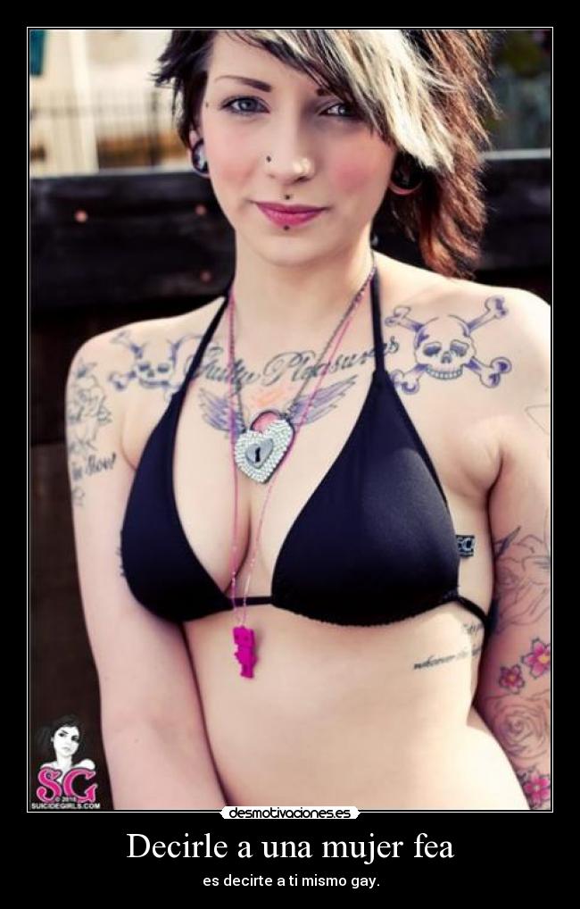 carteles mujer suicide girls desmotivaciones