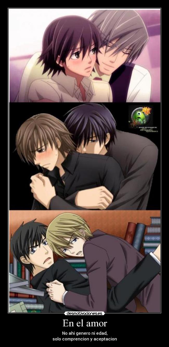 En el amor -