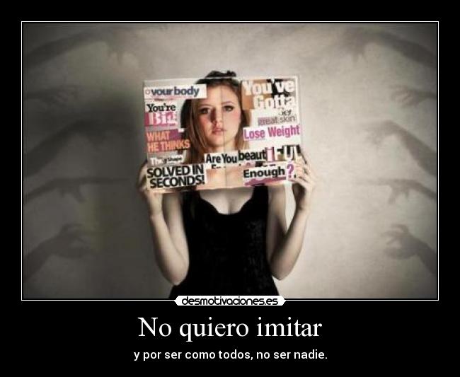 carteles 2desmoconcurso quiero ser normal cuarteto nos desmotivaciones