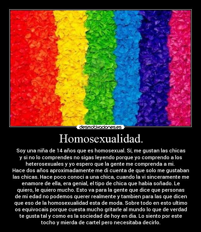 Homosexualidad. - 