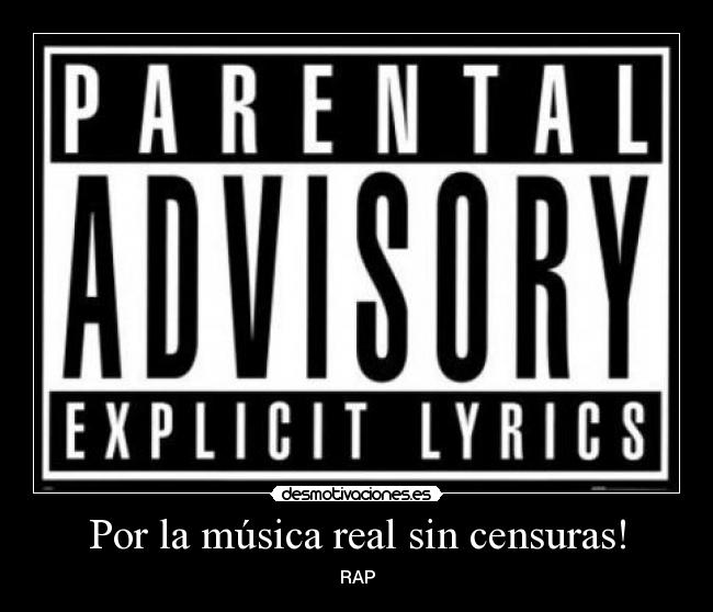 Por la música real sin censuras! - 