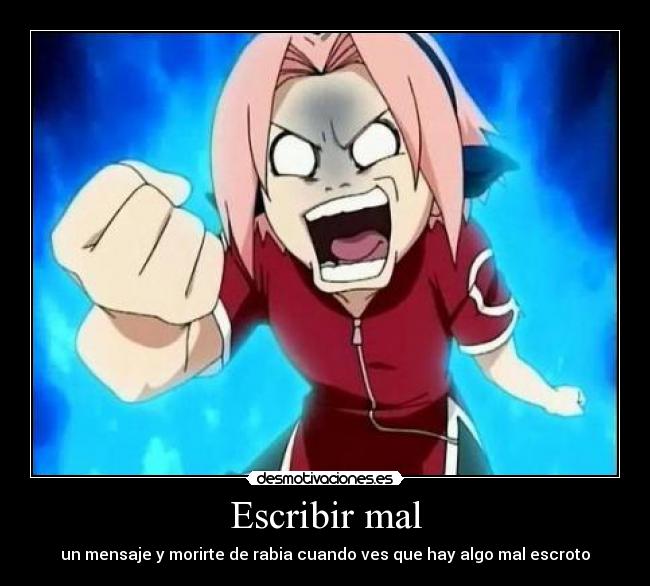 Escribir mal - 