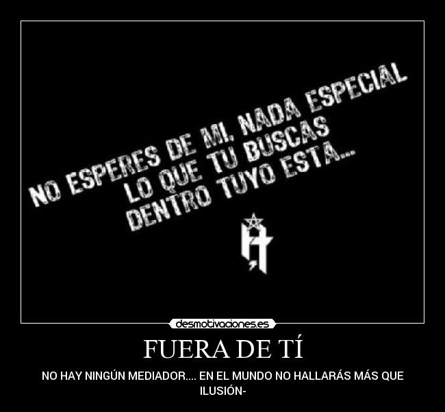 FUERA DE TÍ - 