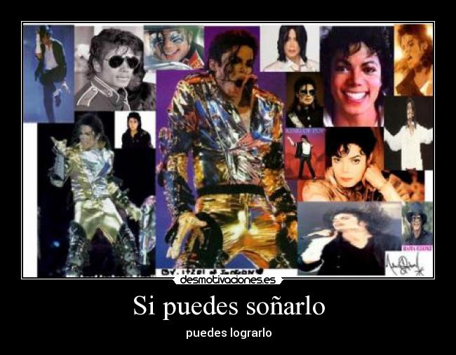 carteles michael jason unico rey del pop desmotivaciones