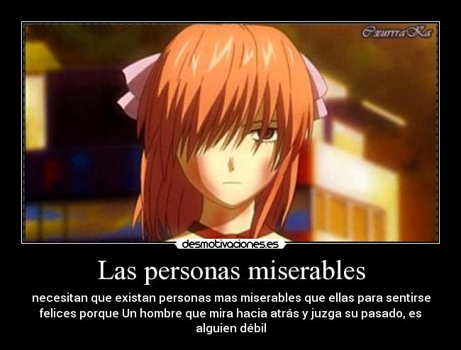 Las personas miserables - 