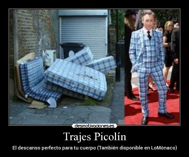 Trajes Picolín - El descanso perfecto para tu cuerpo (También disponible en LoMónaco)