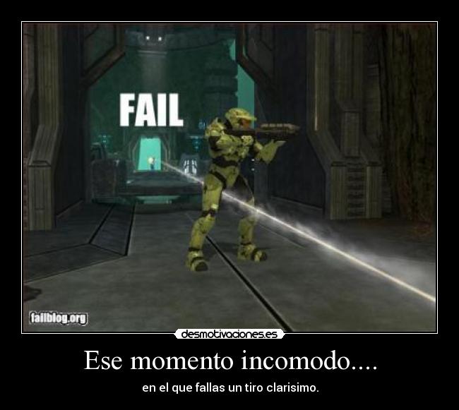 Ese momento incomodo.... -