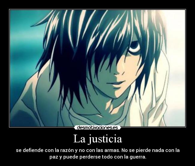 carteles death note anime lawliet light yagami deseo que leas los tags deseo funciona ultimamente desmotivaciones