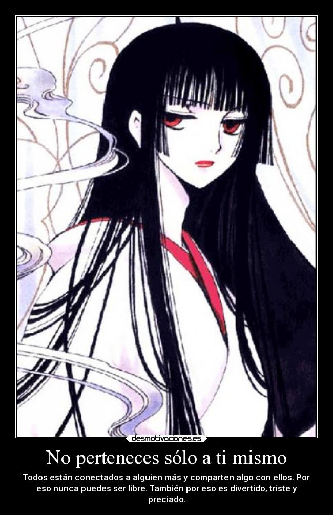 carteles yuuko ichihara xxxholic muwigaraklan desmotivaciones