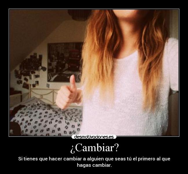 ¿Cambiar? - 