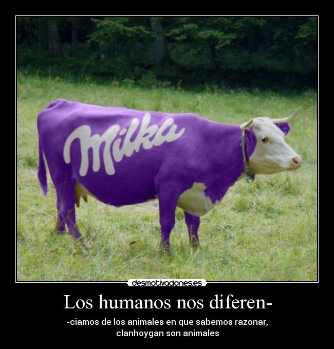 Los humanos nos diferen- - 