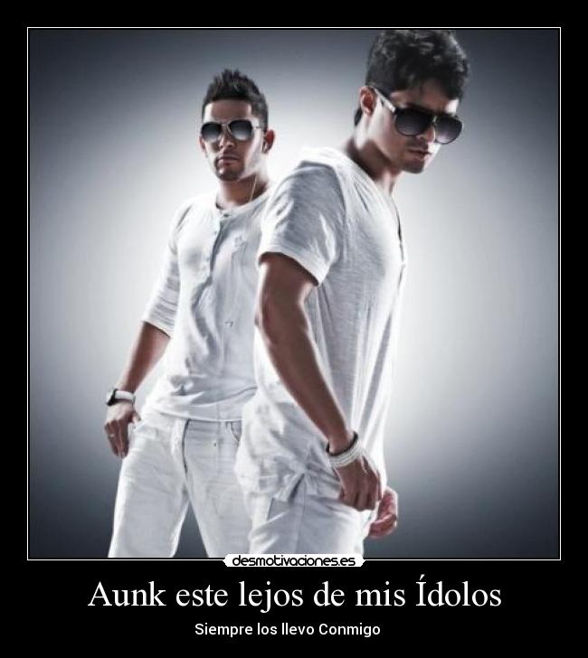 Aunk este lejos de mis Ídolos - Siempre los llevo Conmigo ♥♥♥