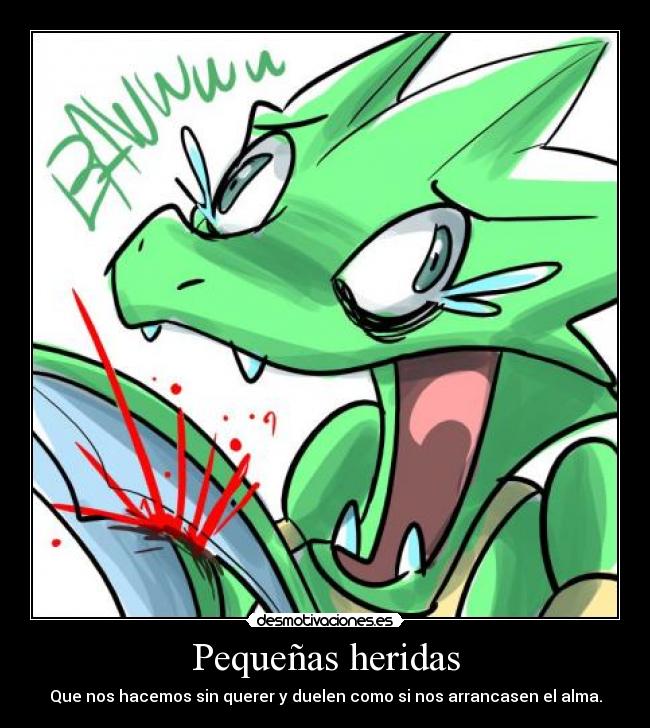 Pequeñas heridas -