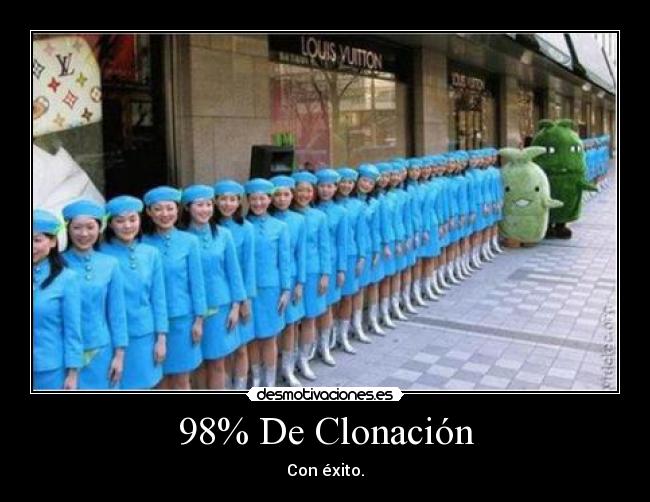 carteles clonacion desmotivaciones