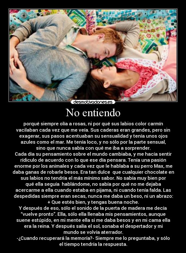 No entiendo - 