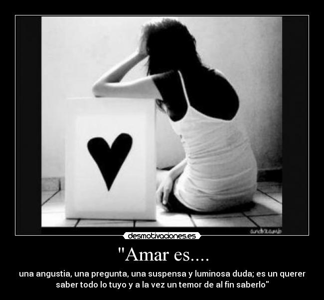 Amar es.... -