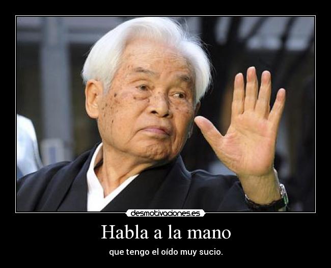 Habla a la mano - 