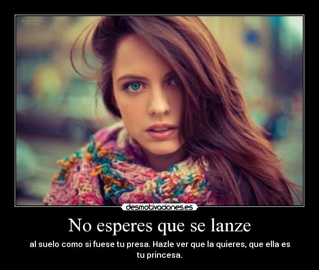 No esperes que se lanze - 