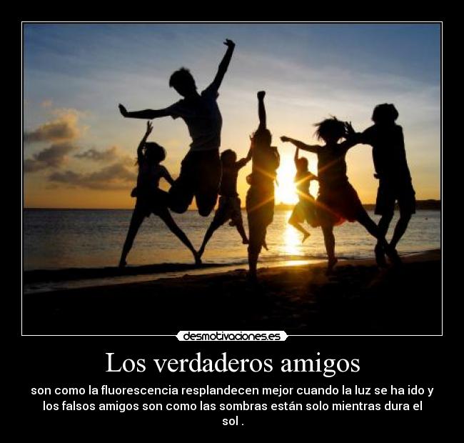 Los verdaderos amigos - 