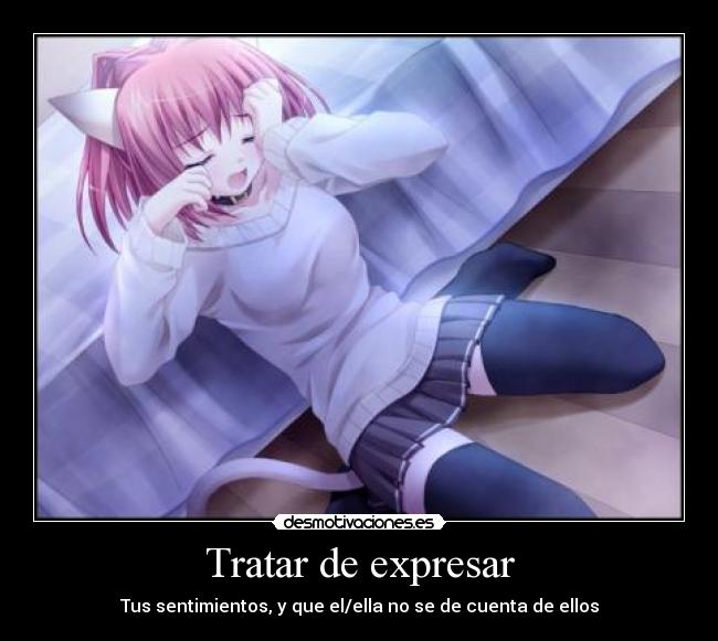 Tratar de expresar - 