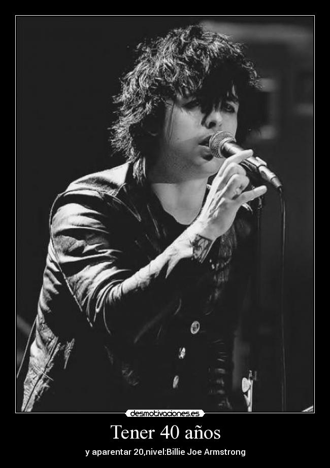Tener 40 años -