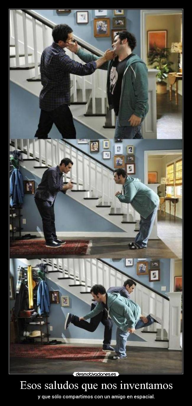Esos saludos que nos inventamos - 