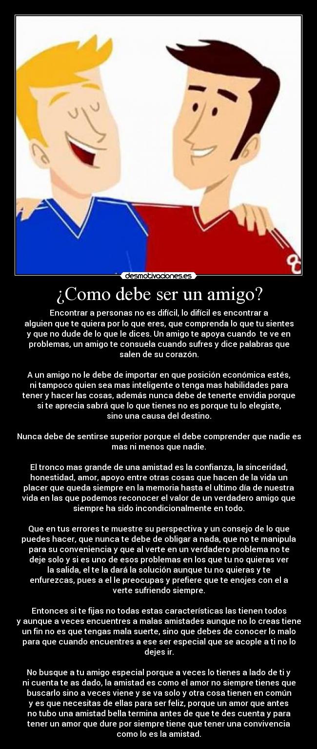 carteles amigo desmotivaciones