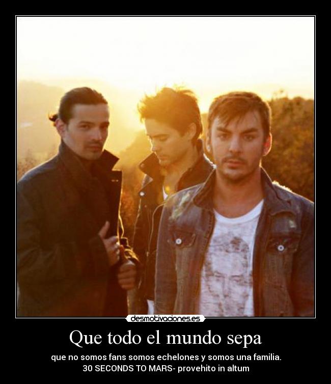 Que todo el mundo sepa -