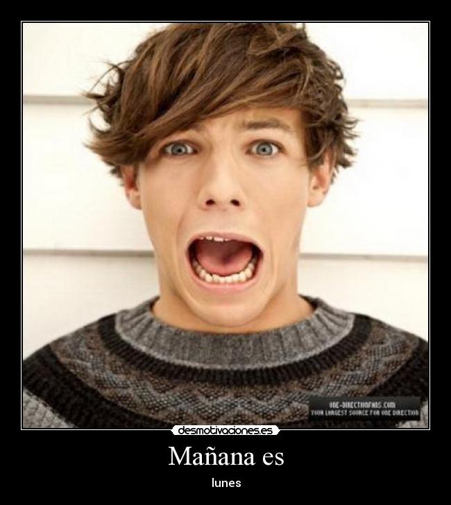 Mañana es - lunes