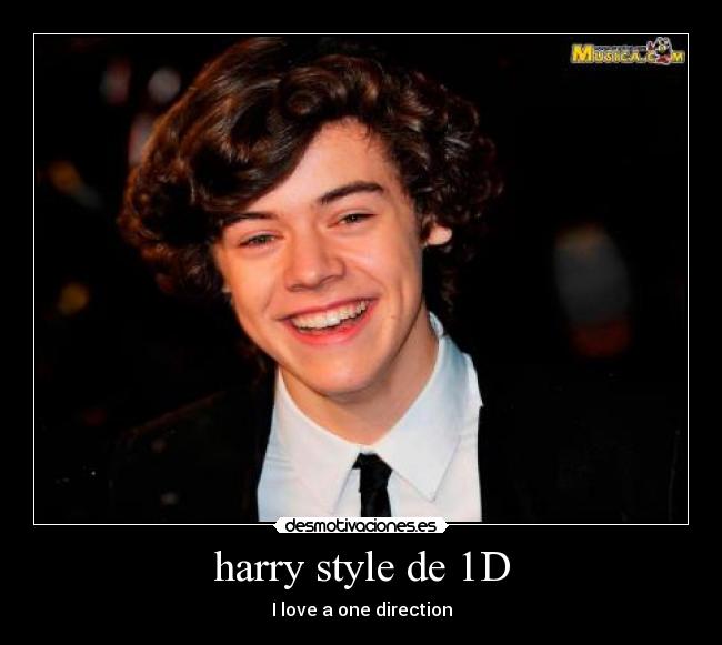 harry style de 1D - I love a one direction