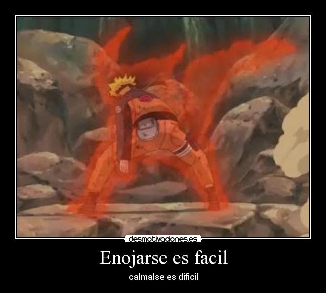 Enojarse es facil -