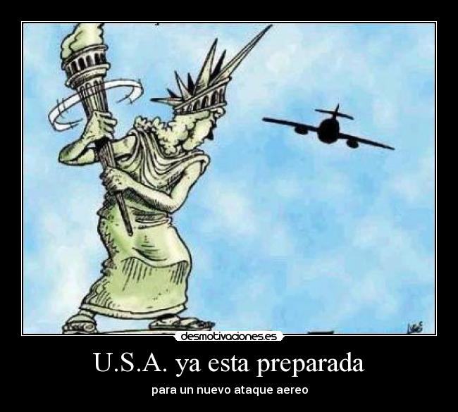 U.S.A. ya esta preparada - para un nuevo ataque aereo