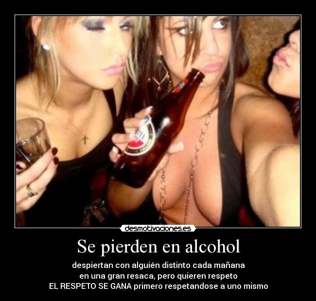 Se pierden en alcohol - 